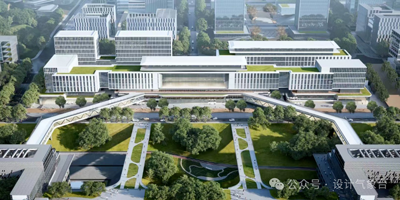 馬巖松新作方案被爆改！網友：外星飛船變成行政大樓？